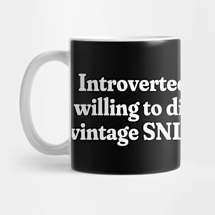 Introverted, but willing to discuss vintage SNL skits. Mug